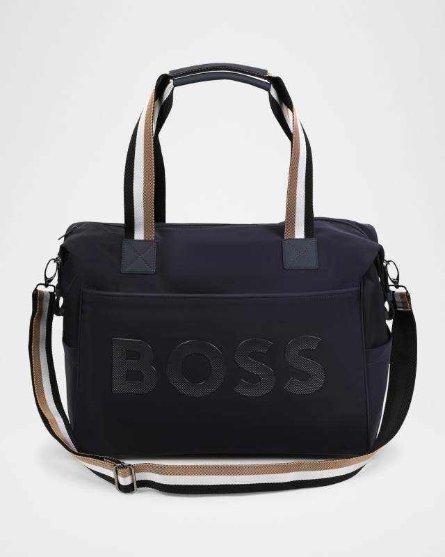 Changing Bag W/ Embossed Logo-Print